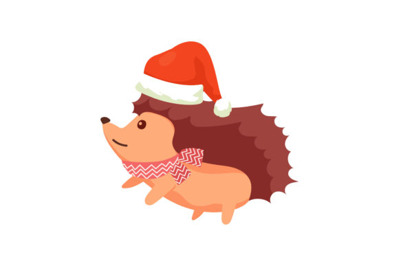 Christmas Animal Illustration for Local Branding and Packaging
