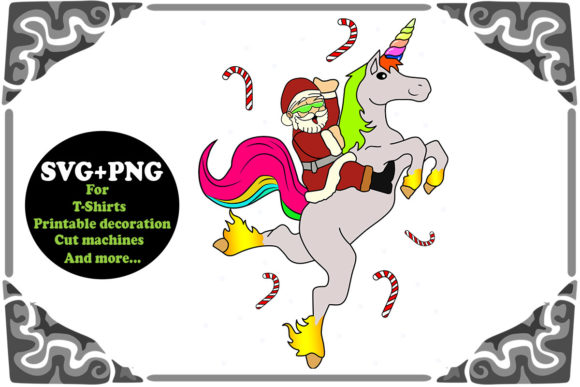 Christmas Santa Claus Unicorn Xmas Embroidery Review