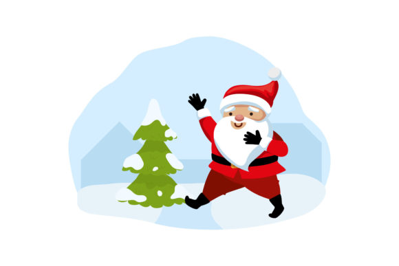 Christmas Winter Scene Character Illustration Review