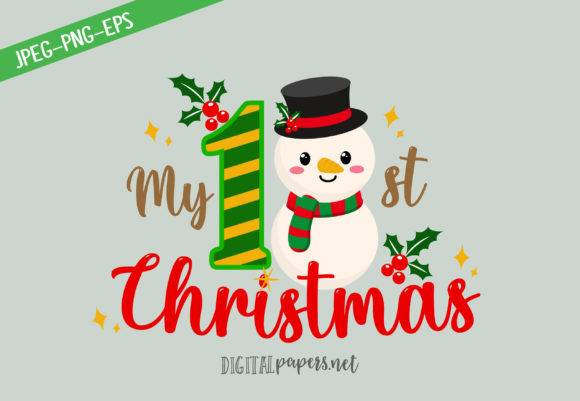 My First Christmas - Snowman Illustration Review